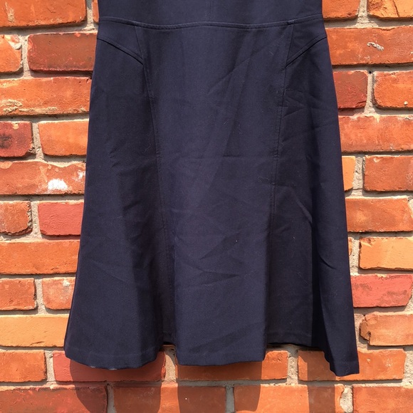 Banana Republic A Line Navy Work Dress - Picture 3 of 4